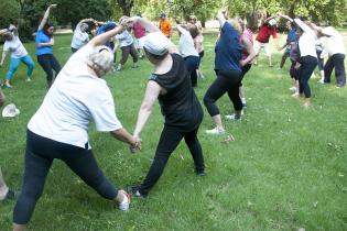 Actividad deportiva en el Jardín Botánico Actividad deportiva en el Jardín Botánico