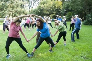 Actividad deportiva en el Jardín Botánico Actividad deportiva en el Jardín Botánico