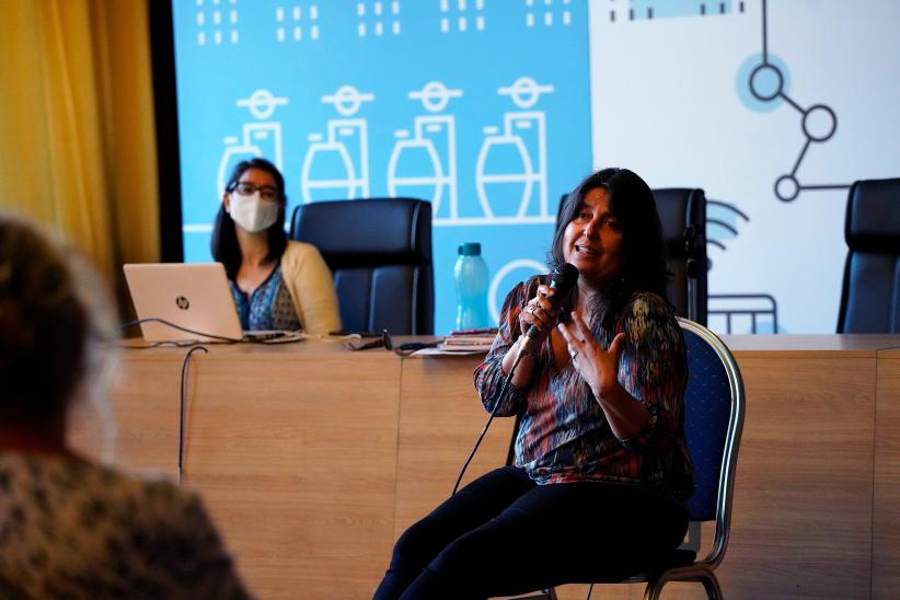 Presentación de plan de emergencia a organizaciones feministas