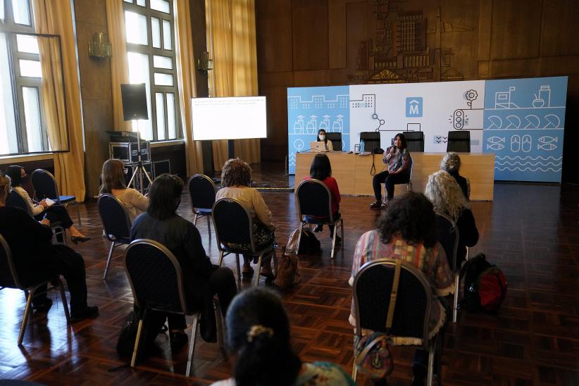 Presentación de plan de emergencia a organizaciones feministas