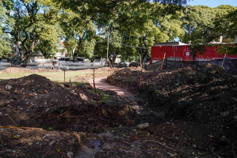  Ejecución de obra de pista de Pumptrack en Parque Batlle