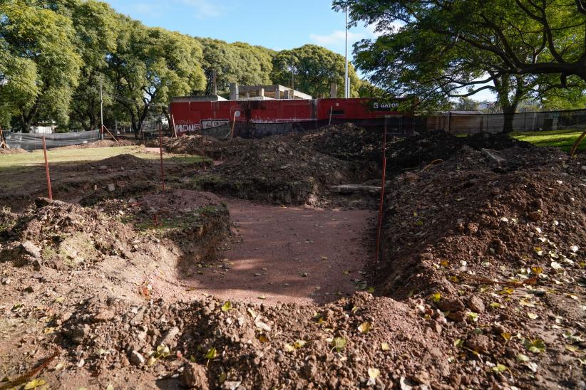  Ejecución de obra de pista de Pumptrack en Parque Batlle