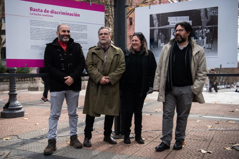 Fotogalería «Basta de discriminación: la lucha continúa» en el marco del Día Internacional del Orgullo LGTBIQ+, 28 de junio de 2022