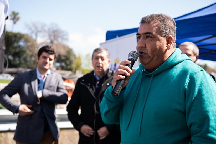 Inauguración de viviendas en el asentamiento Campichuelo Itapé 