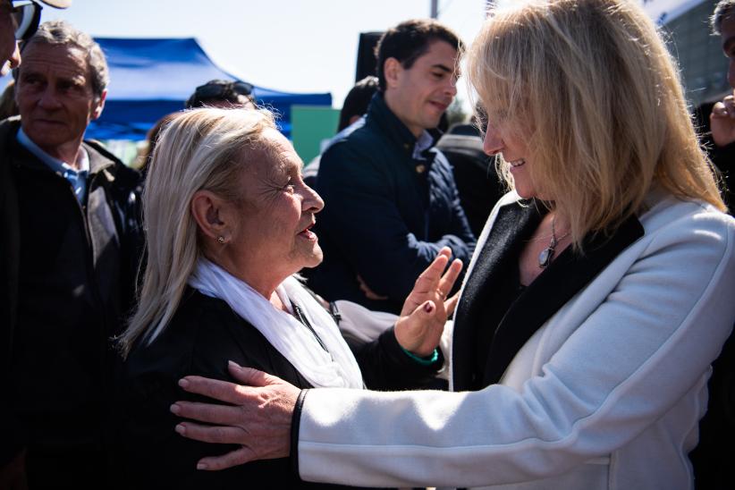 Inauguración de viviendas en el asentamiento Campichuelo Itapé 