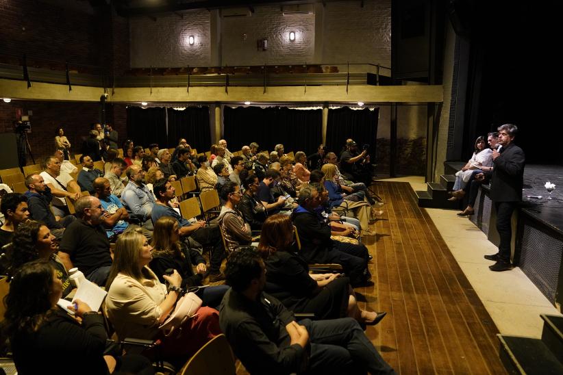 Presentación del proyecto Balcón del Cerro en el Centro Cultural Florencio Sànchez