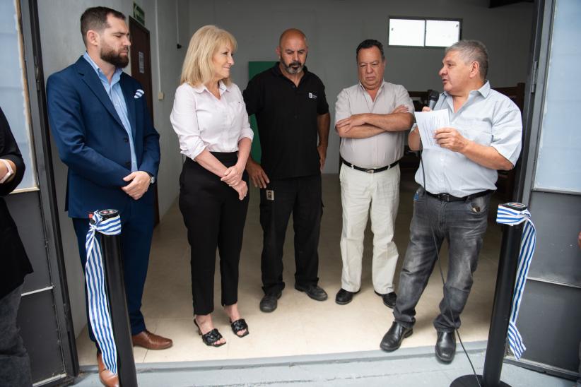 Inauguración de Centro de Atención a la Emergencia en el barrio Peñarol, 23 de diciembre de 2022