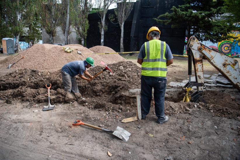 Inicio de obras en el Memorial de ex presas políticas, 07 de marzo de 2023