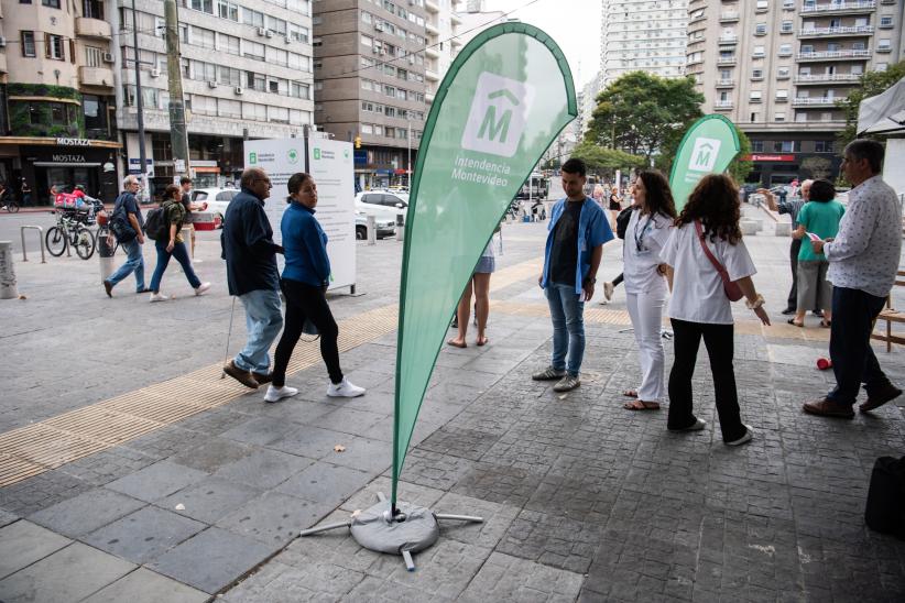 Jornada en la explanada por Día Mundial de la Tuberculosis