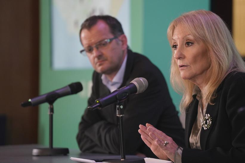 Conferencia de prensa por medidas ante crisis del agua potable