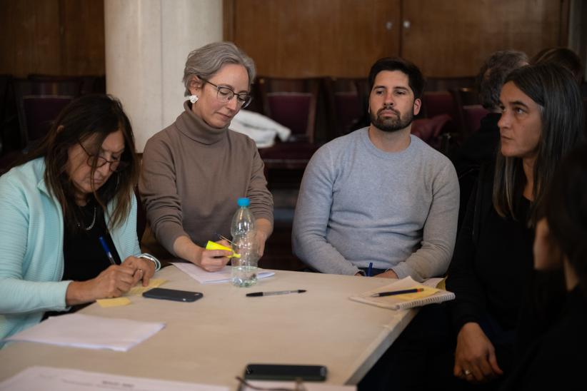 Taller a cargo de la urbanista y exsecretaria de Planeación de Bogotá, María Mercedes Jaramillo