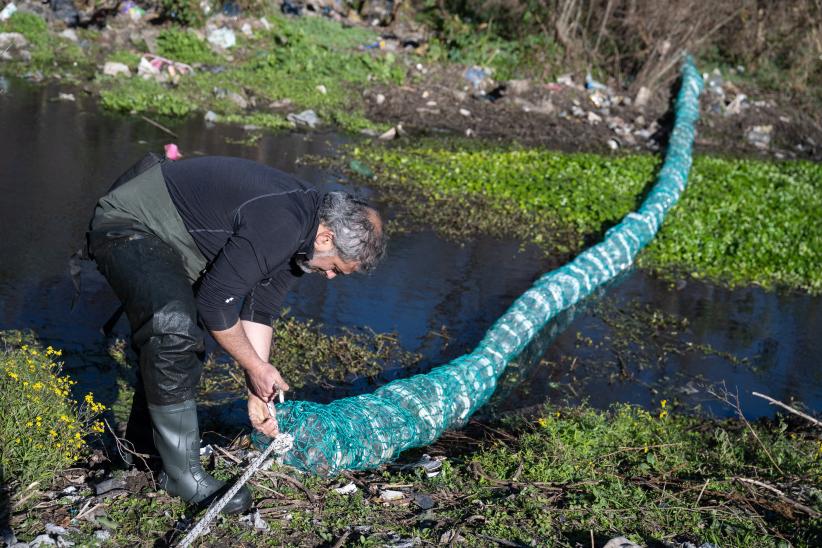 Colocación de biobarda en Bajo Valencia