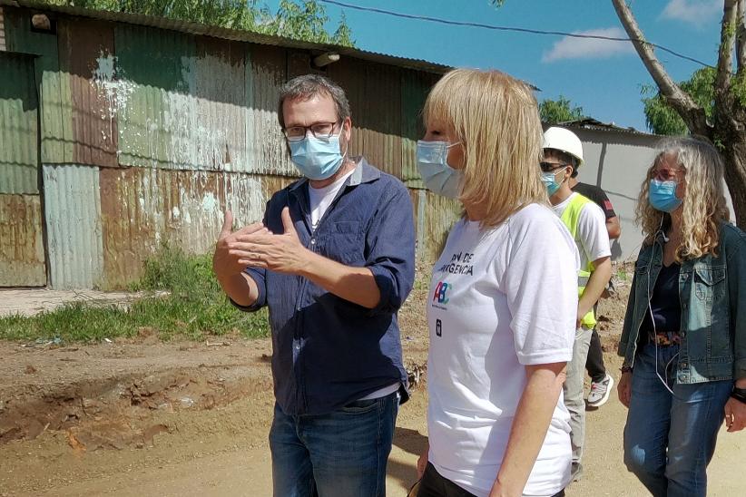 Recorrida de la Intendenta por plan ABC en Marconi