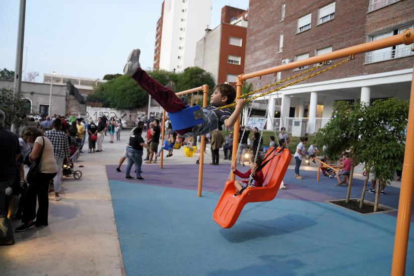 Inauguración de plaza Luisa Cuesta