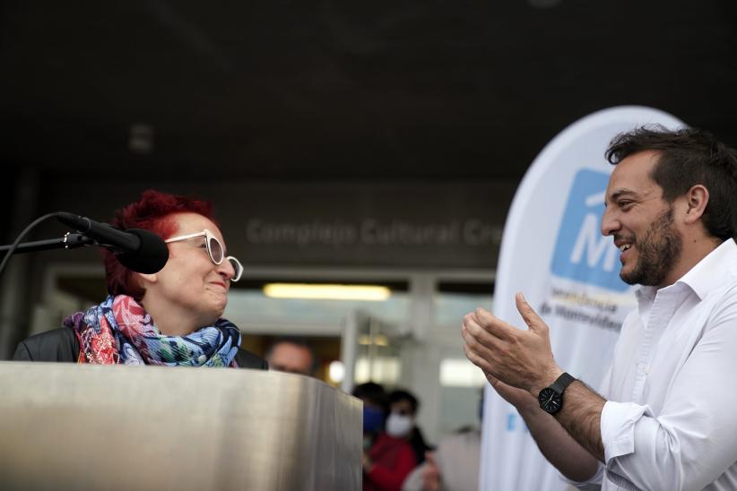 Inauguración del Complejo Crece Flor de Maroñas