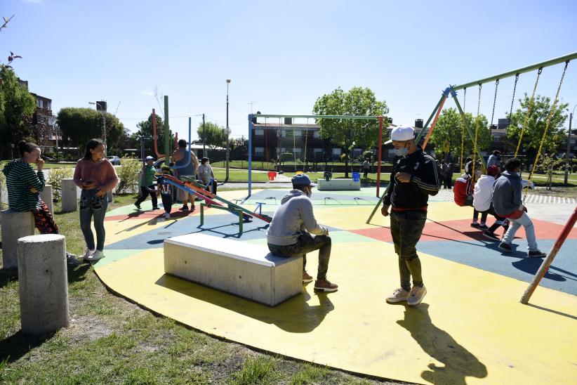 Inauguración de espacio deportivo El Campito-CEC Casavalle