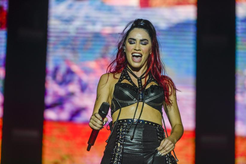 Lali Espósito en el festival «Acá Estamos» en el marco del Mes de las Mujeres