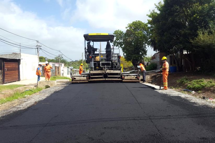 Pavimentación en calle Dr. Mario Artagaveytia 