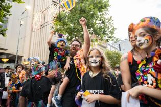 Desfile inaugural de Carnaval