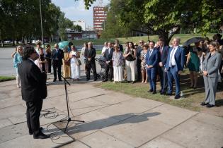 Inauguración de Placa Debaly Ferenc