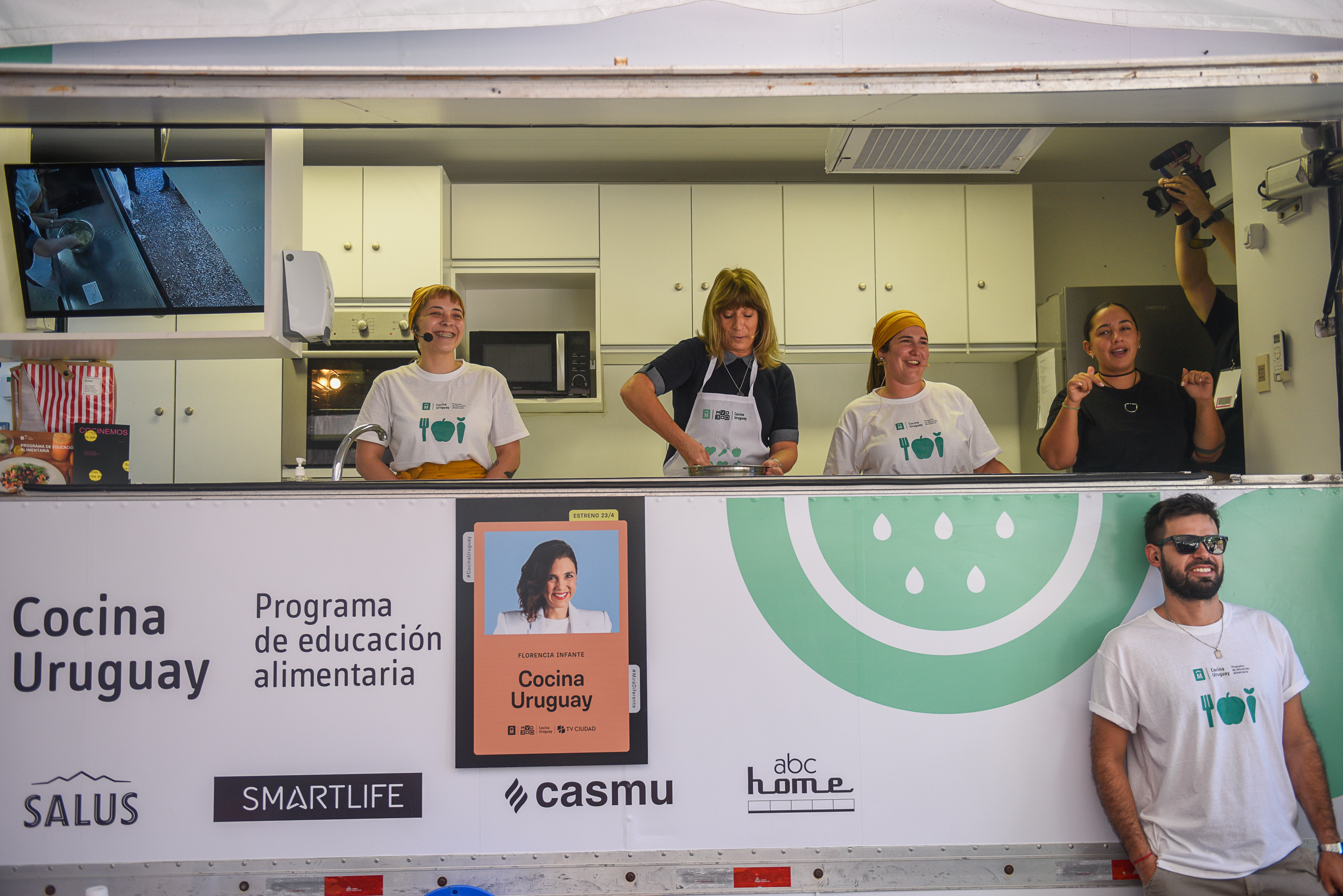 Olga Otegui, participa del taller de Cocina Uruguay en la Semana Criolla 2024