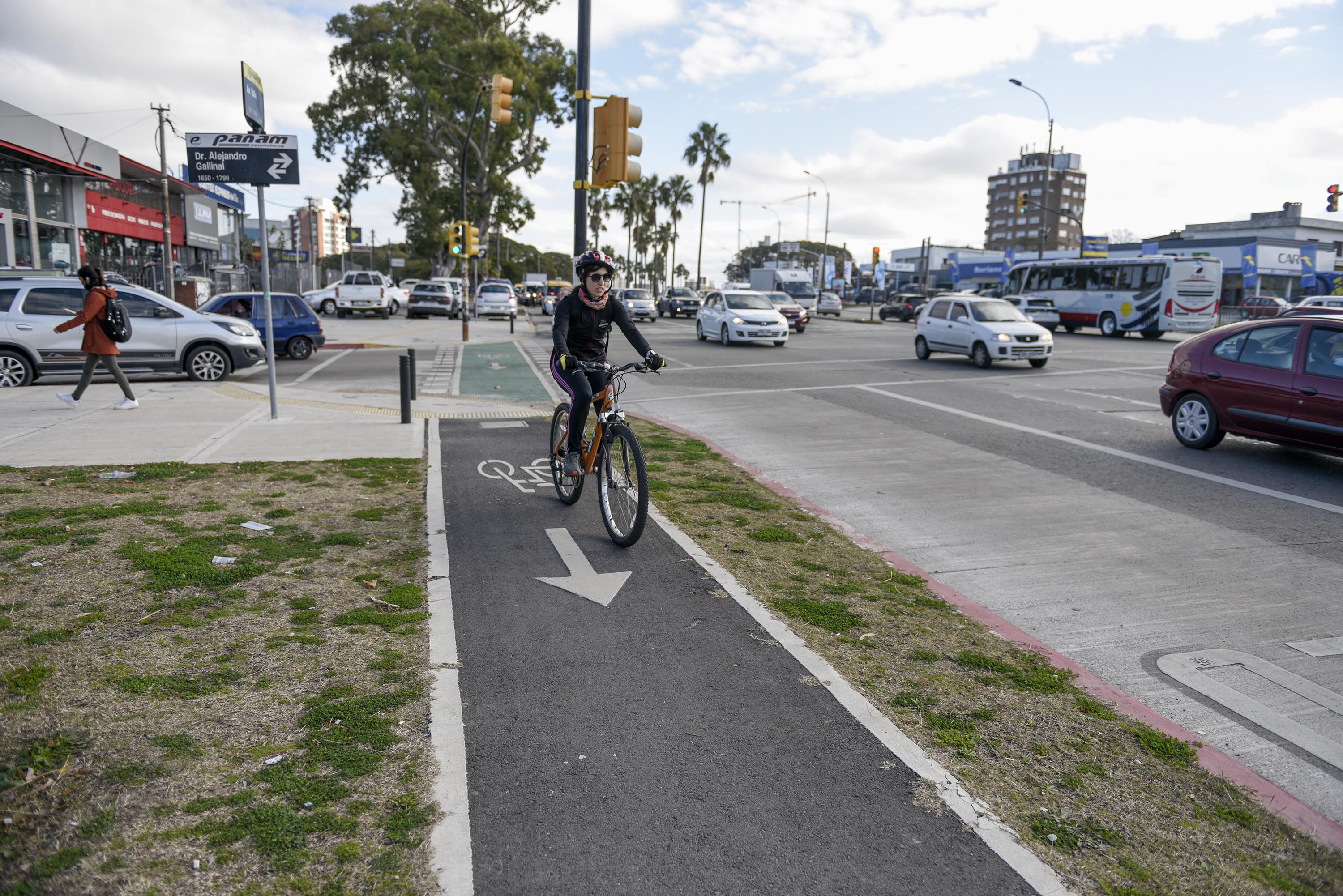 Bicicircuito Montevideo. Av. Italia