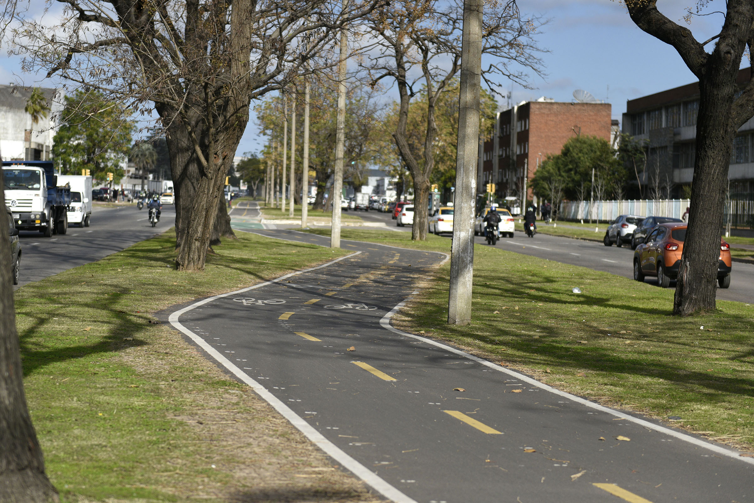 Bicicircuito Montevideo. Bicisenda Larrañaga