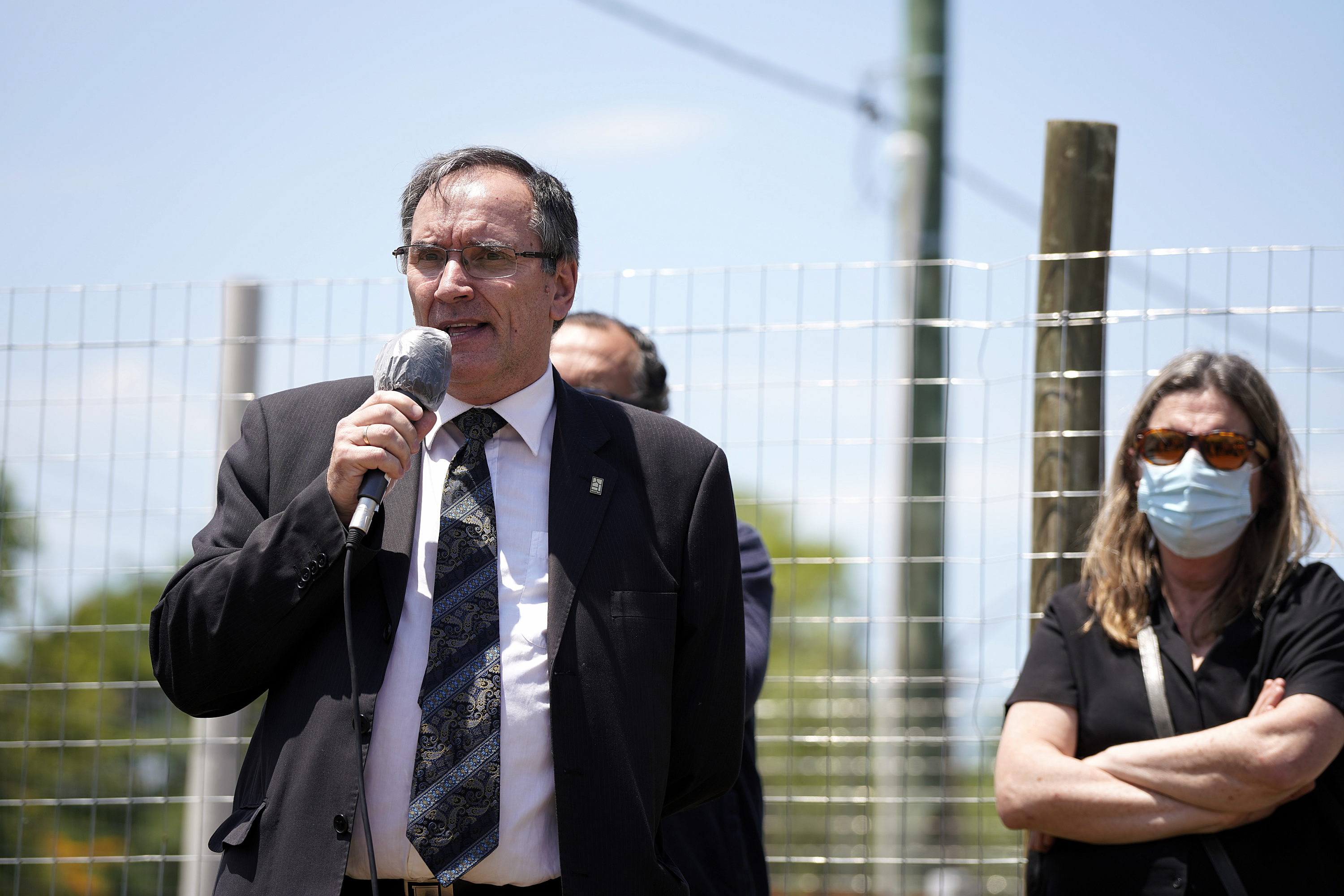 Inauguración de viviendas de Brazos Unidos