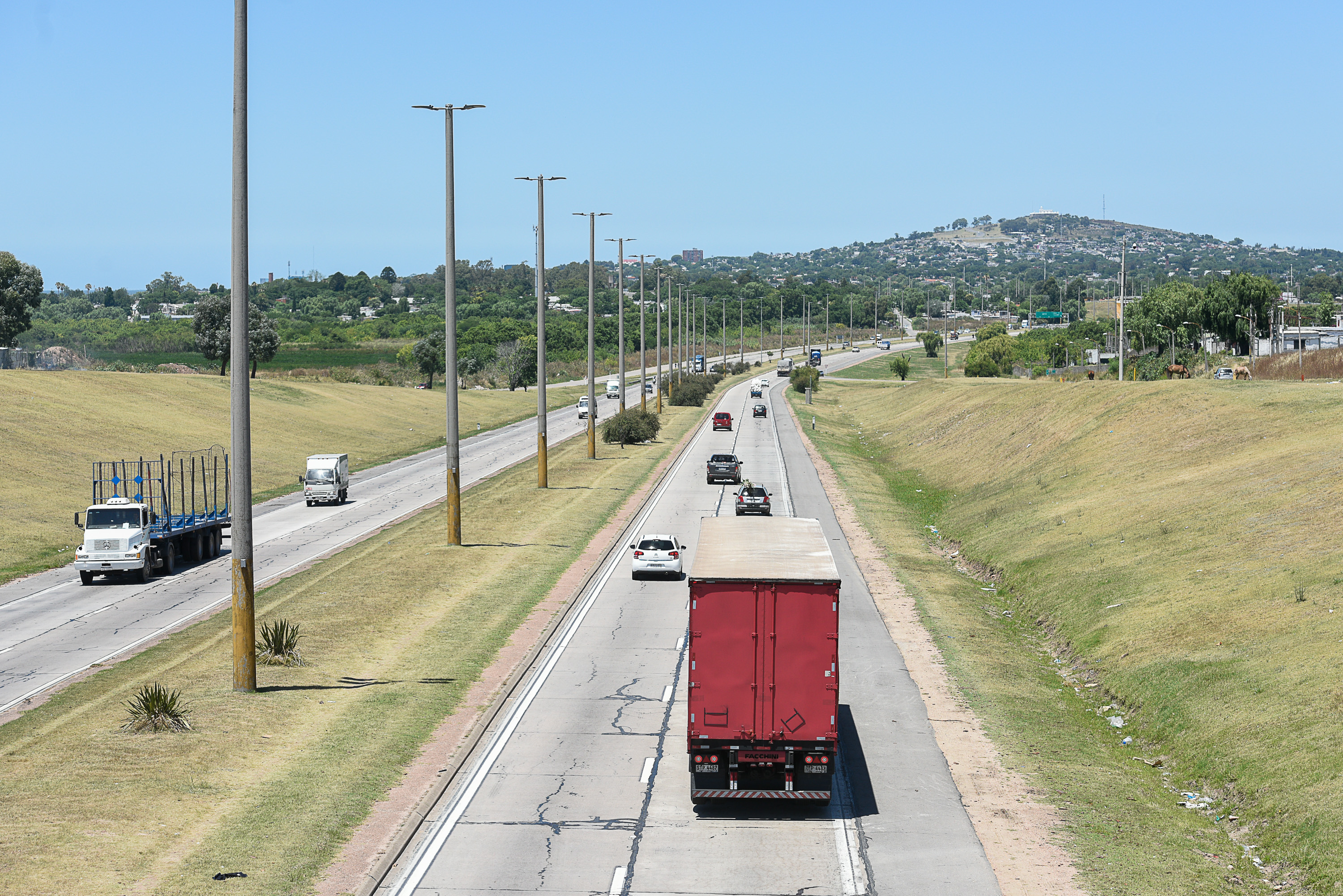 Tránsito en accesos a Montevideo