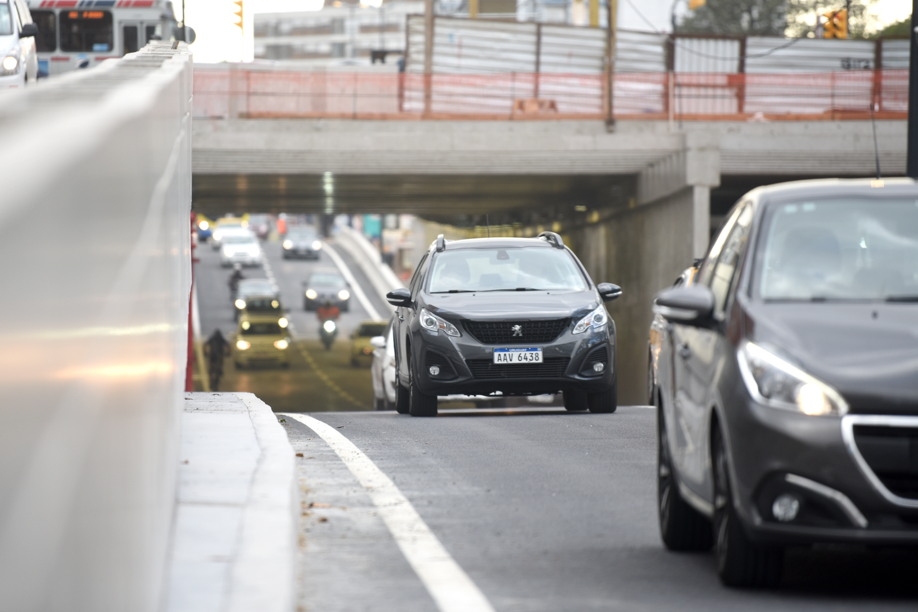 Habilitación de circulación hacia el Centro del túnel de Av. Italia