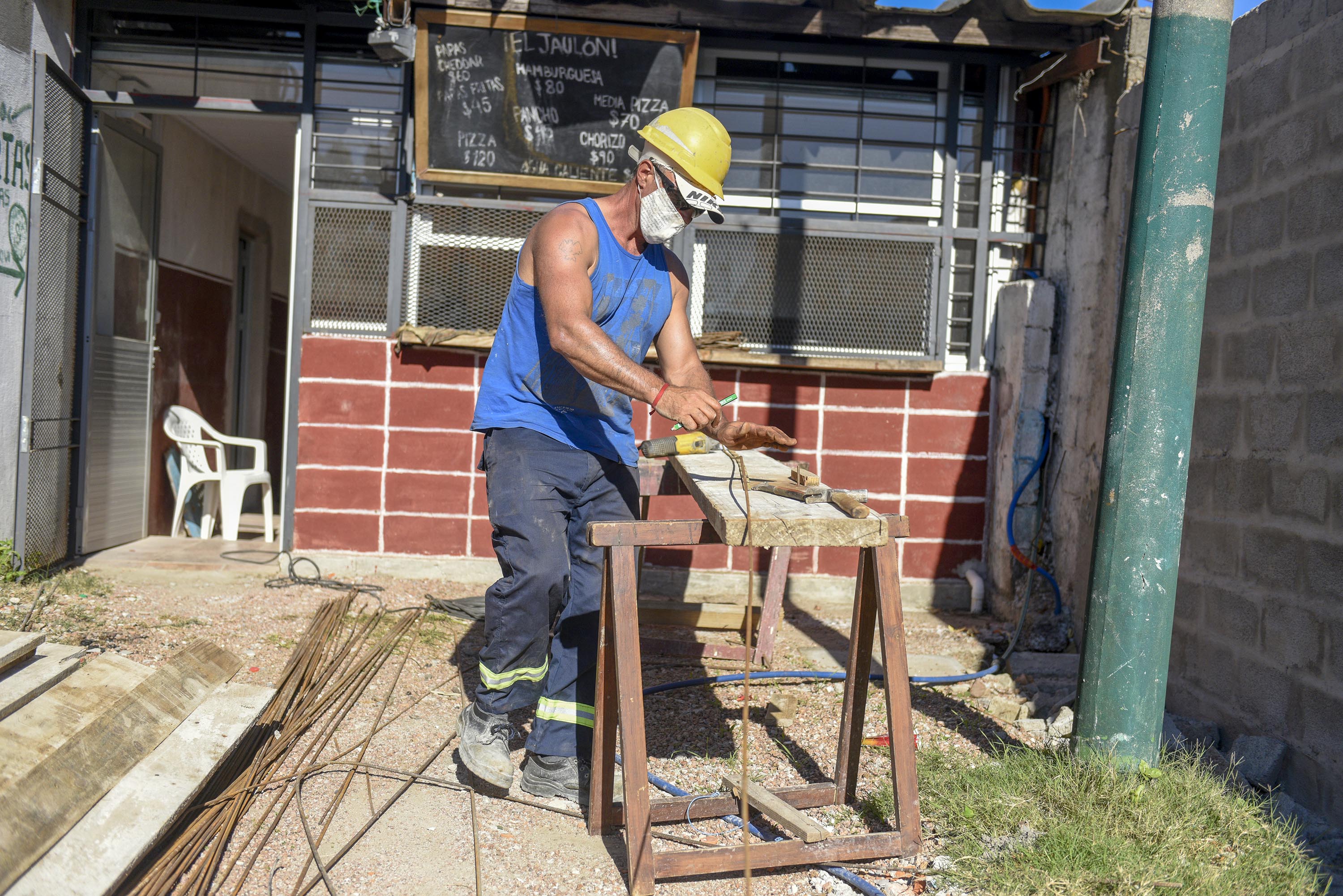 Avance de obras en Teatro de Punta de Rieles