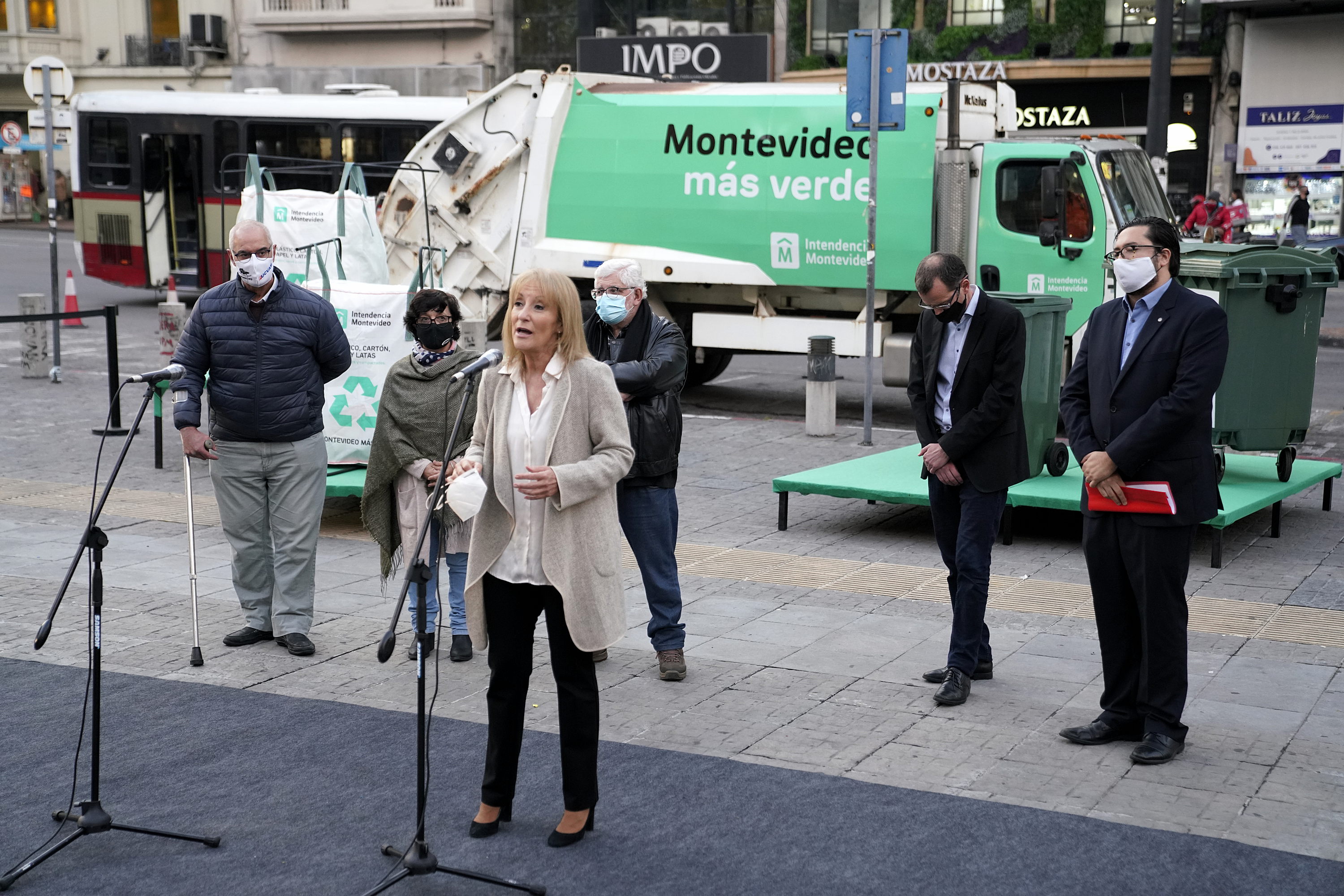 Presentación del nuevo equipamiento de Montevideo más verde