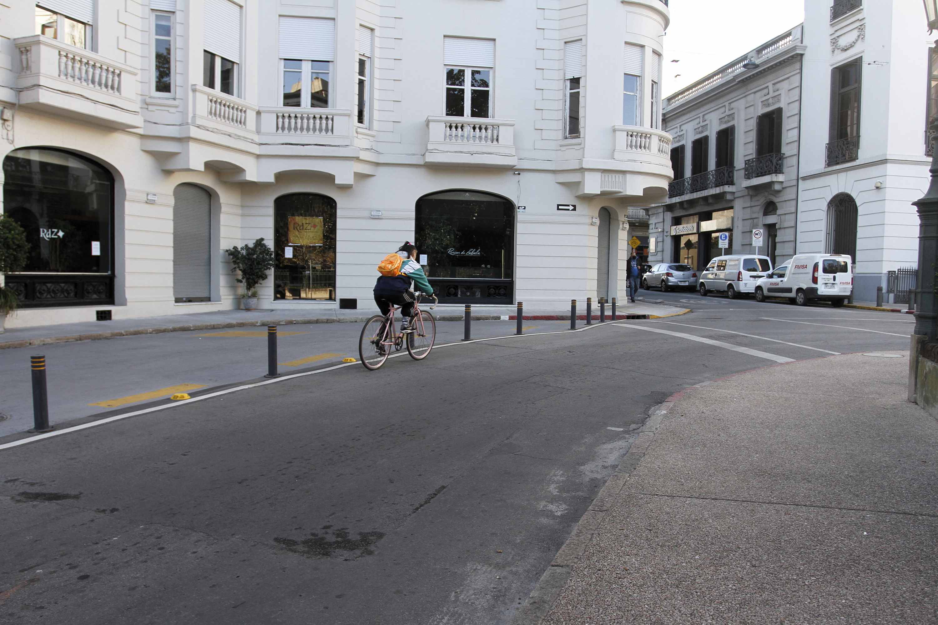 Bicicircuito Montevideo. Calle Circunv. Durango