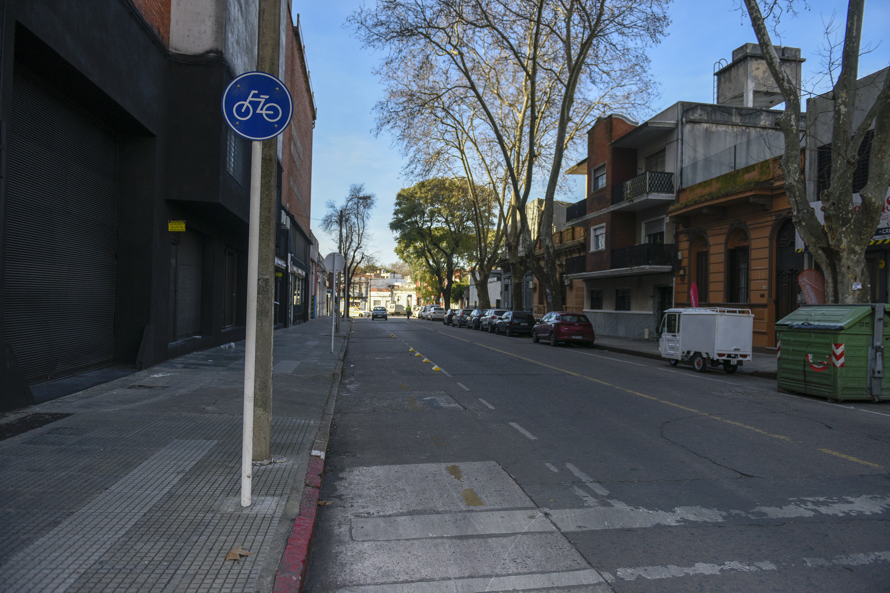 Bicicircuito Montevideo. Ciclovía Isidoro de María