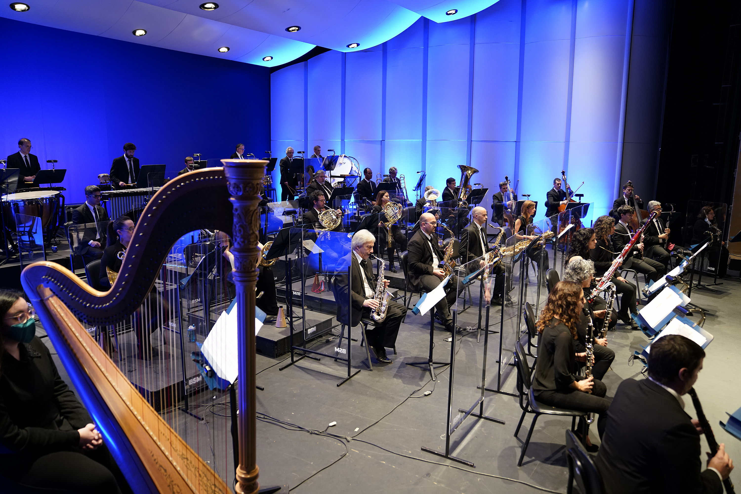 Concierto de la Banda Sinfónica de Montevideo en la reapertura del Teatro Solís