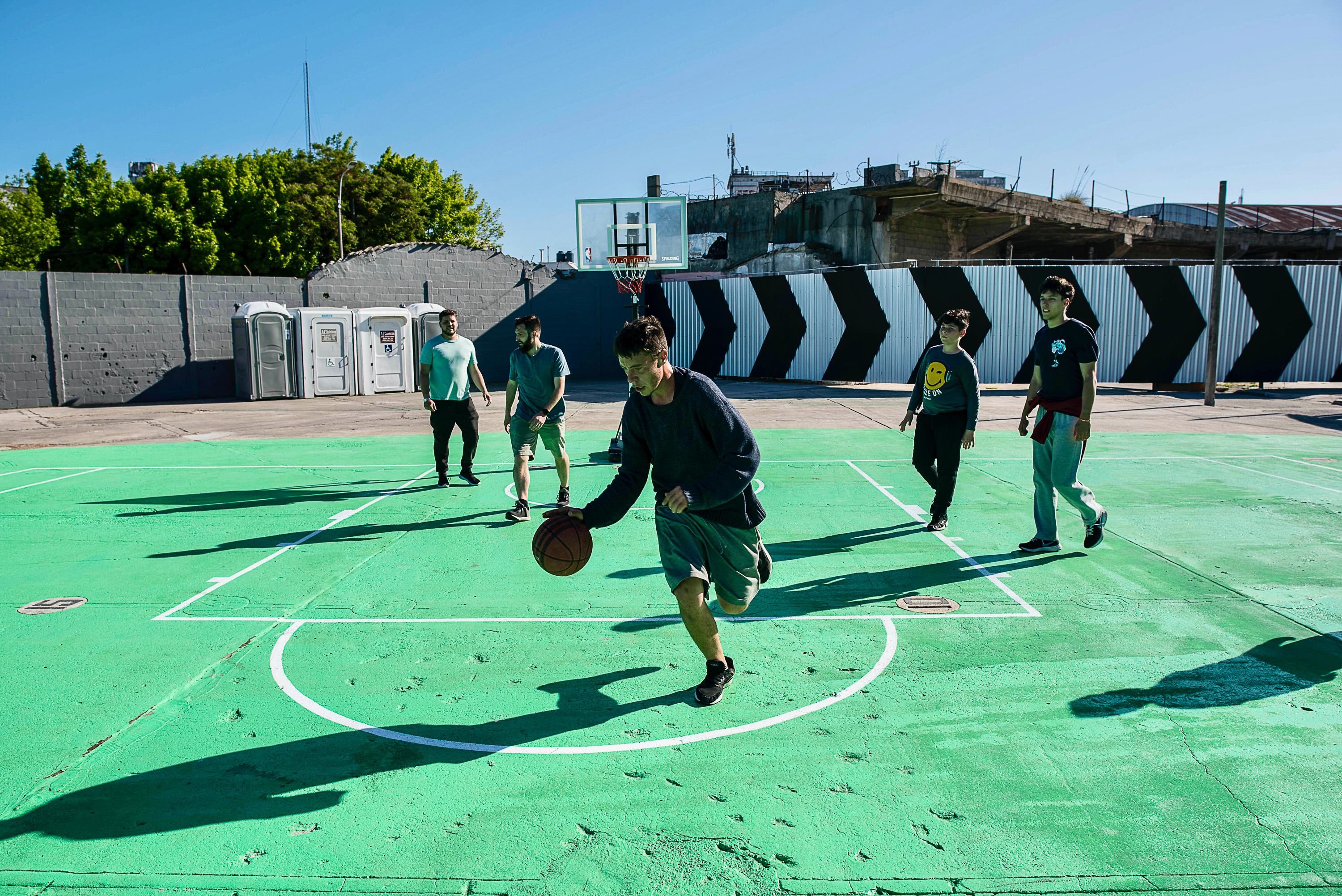 Clínica de Basket en el Mercado Modelo 