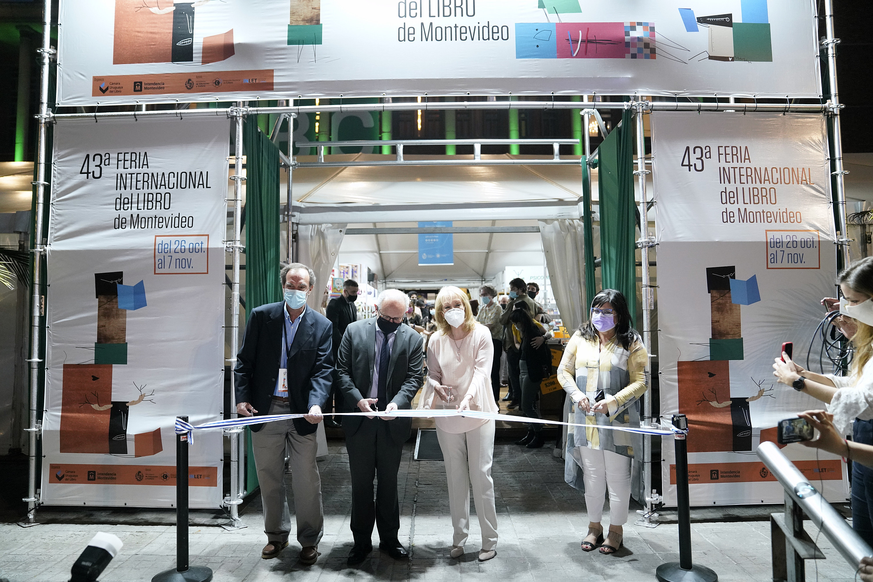 Inauguración de la 43a edición de la Feria Internacional del Libro de Montevideo