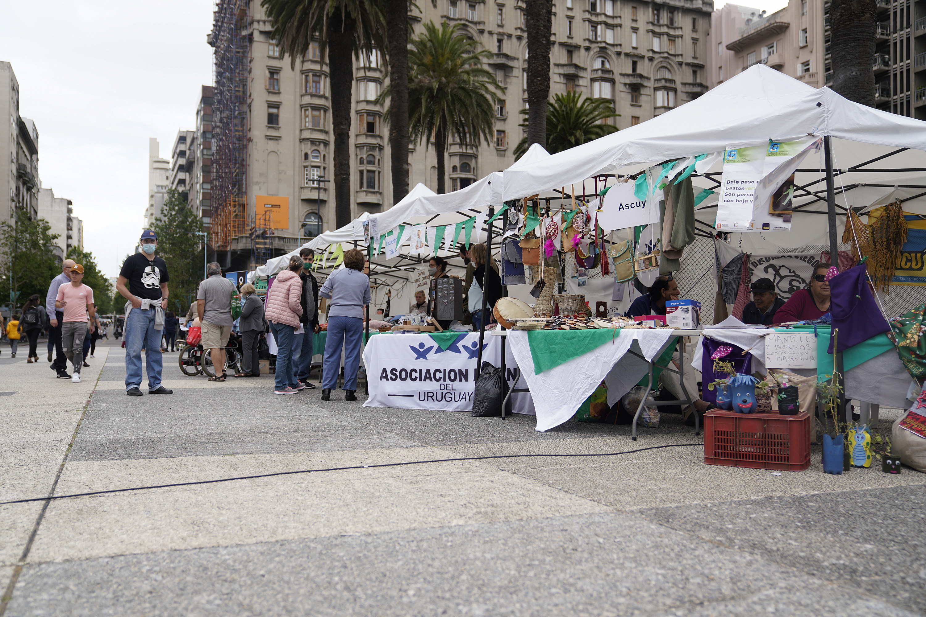 Actividades en la feria Montevideo Sin Barreras