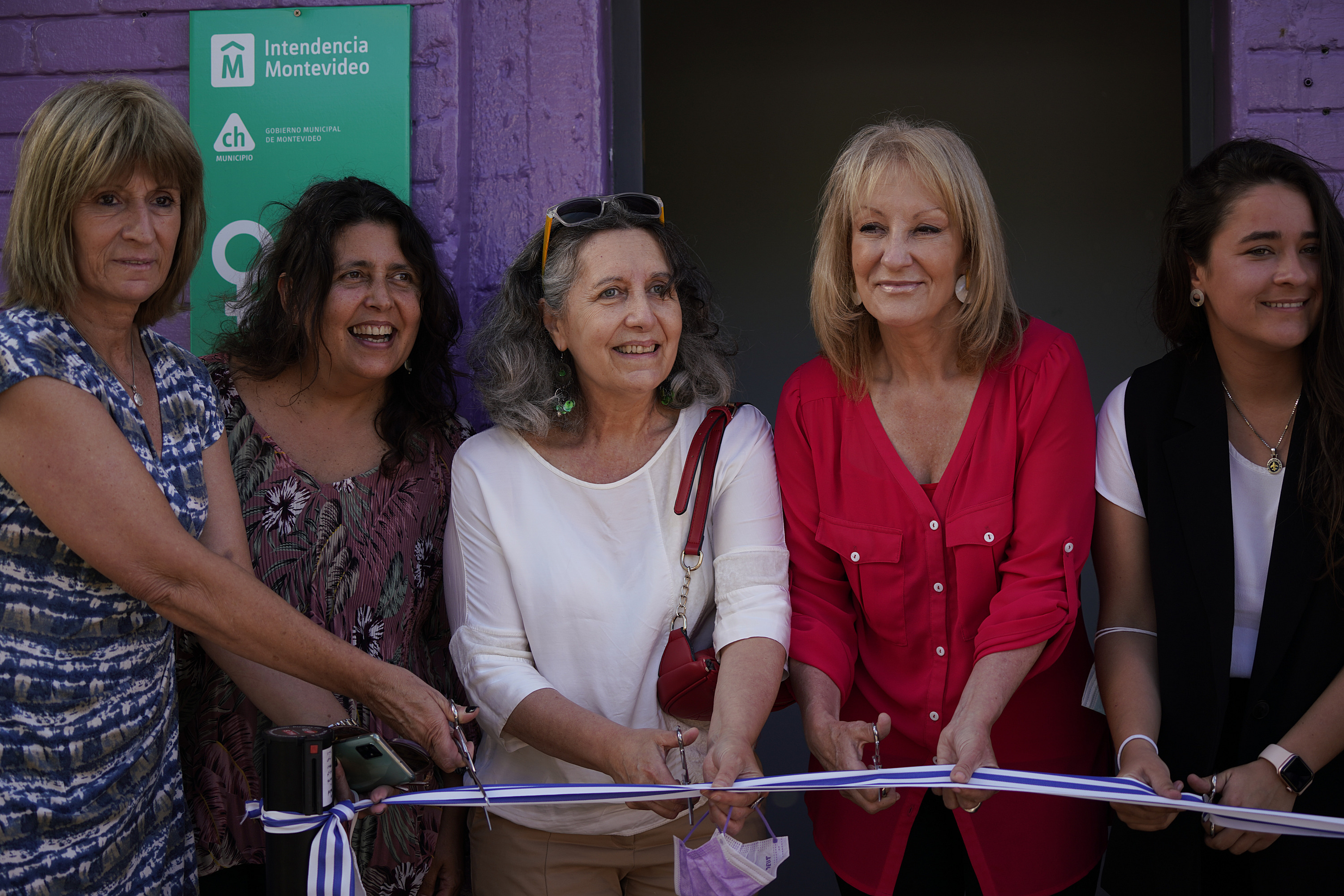 Inauguración de Comuna Mujer en el Municipio CH