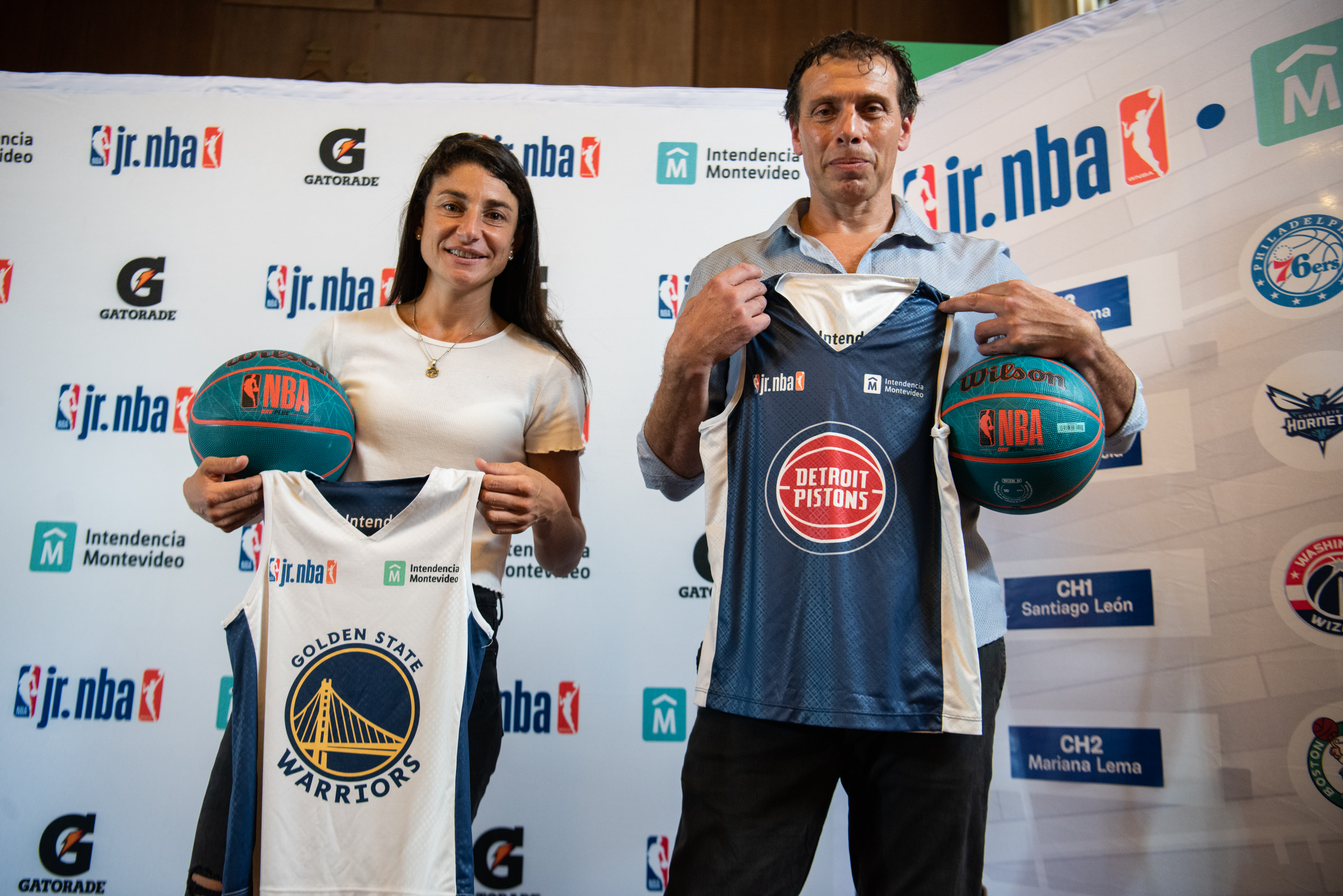 Sorteo del DRAFT Jr. NBA en la Sala Ernesto de los Campos