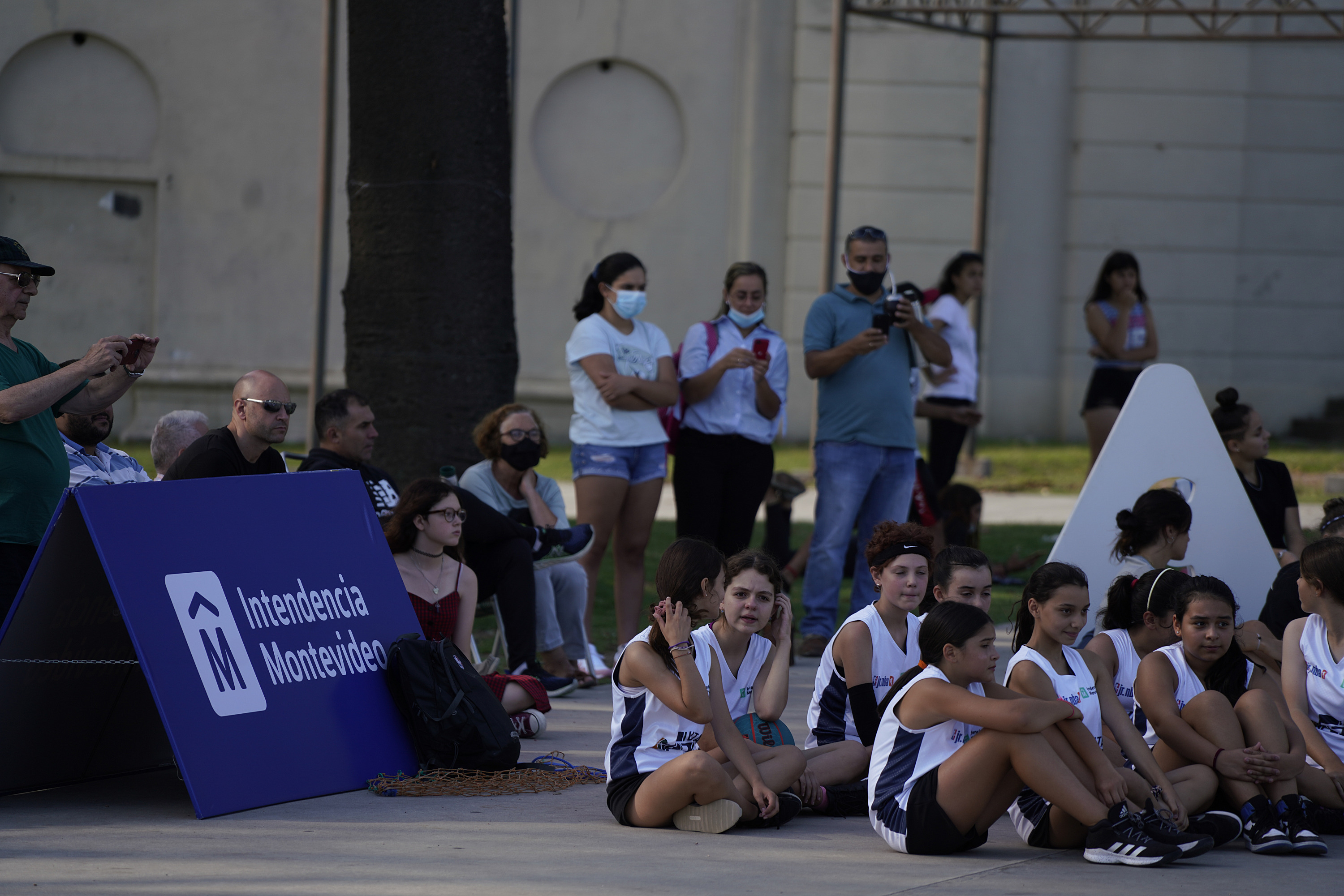 Inauguración de la Liga JR. NBA Conferencia Oeste en el Parque Capurro