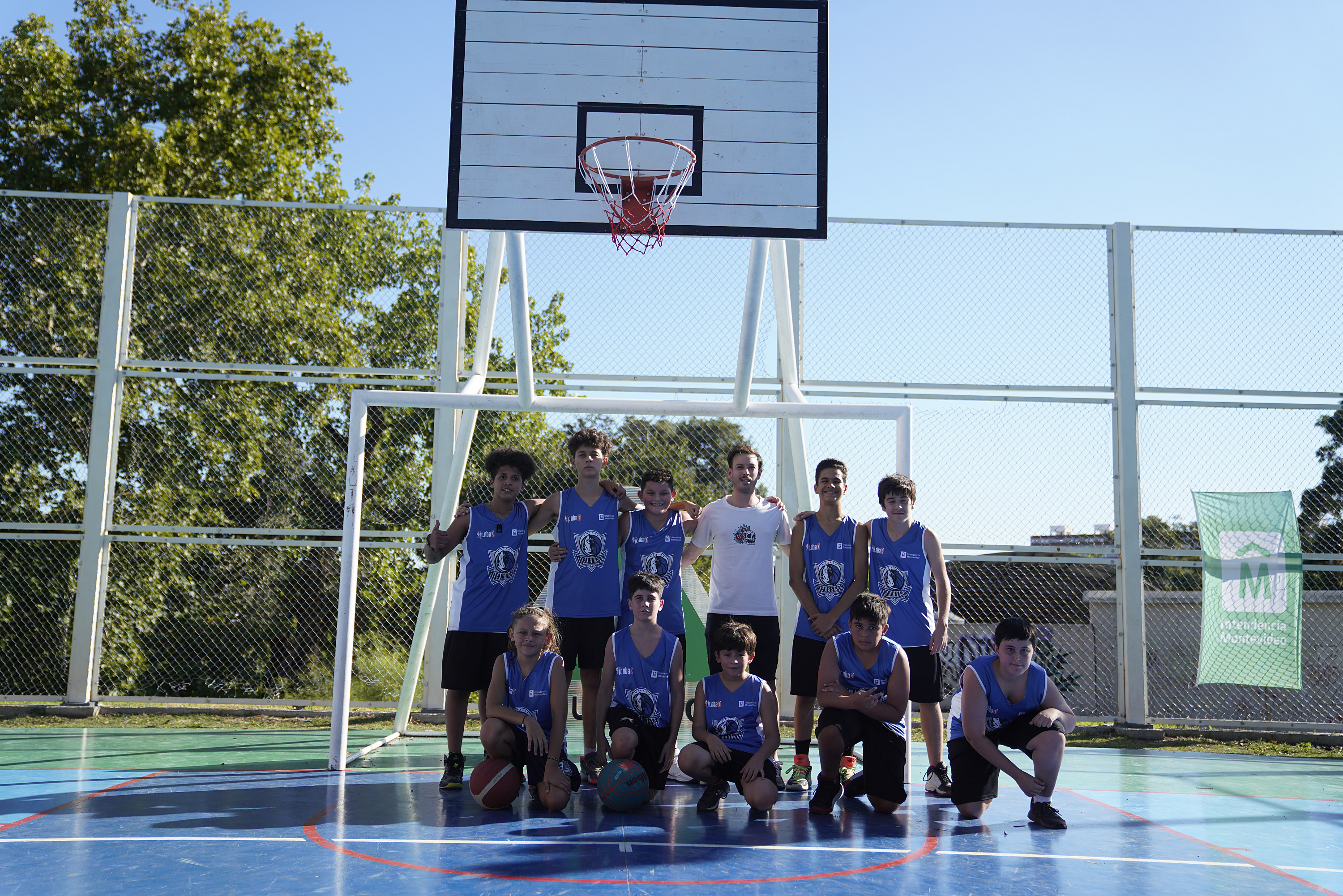 Partido de la Conferencia Oeste del Torneo Jr. NBA en Paso de las Duranas