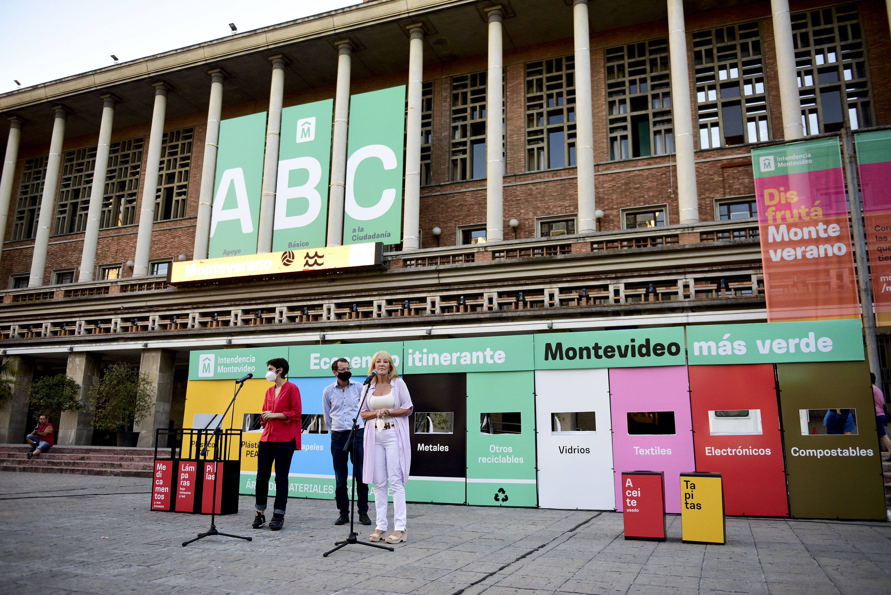 Conferencia de prensa en el marco del programa Montevideo más Verde