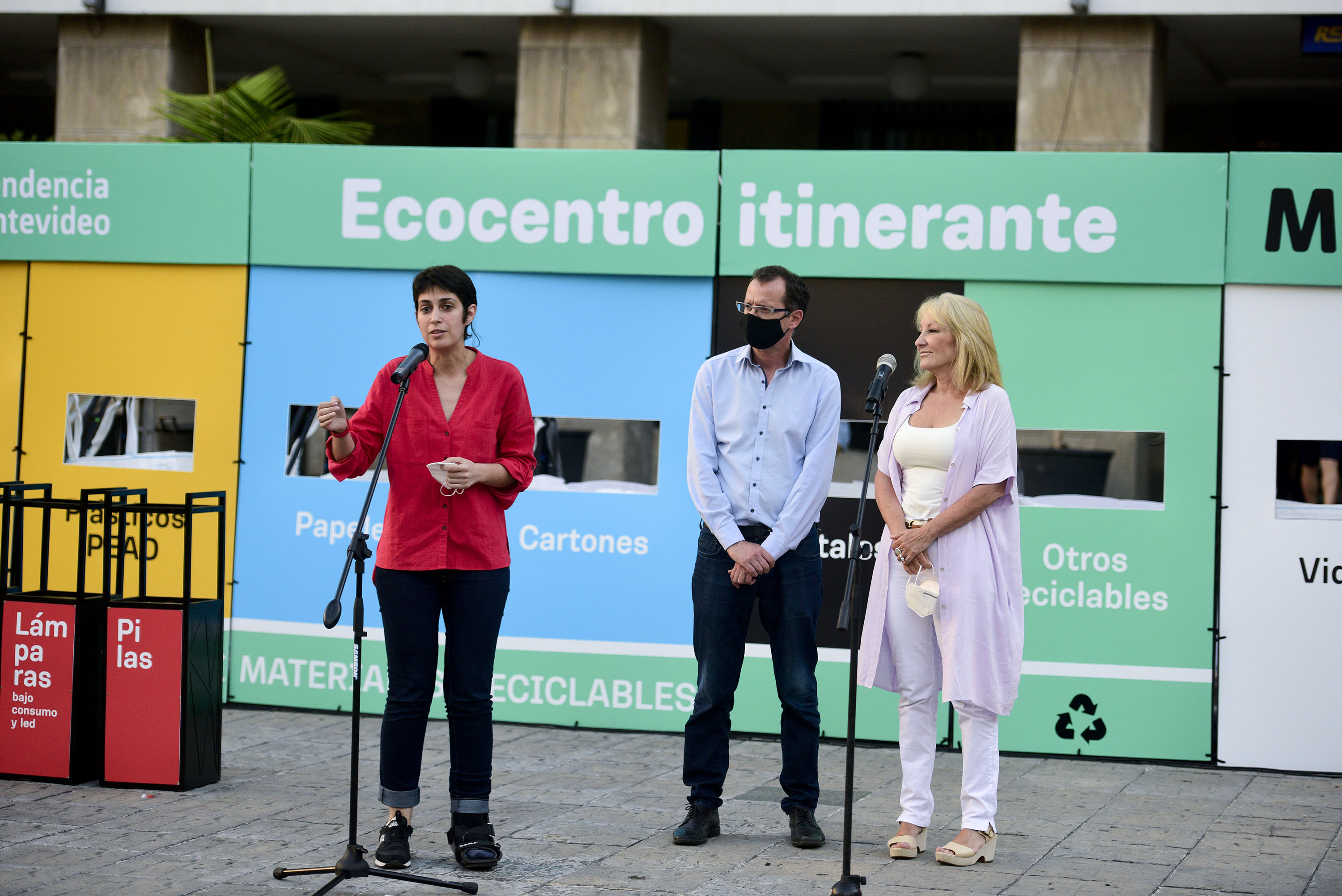 Conferencia de prensa en el marco del programa Montevideo más Verde