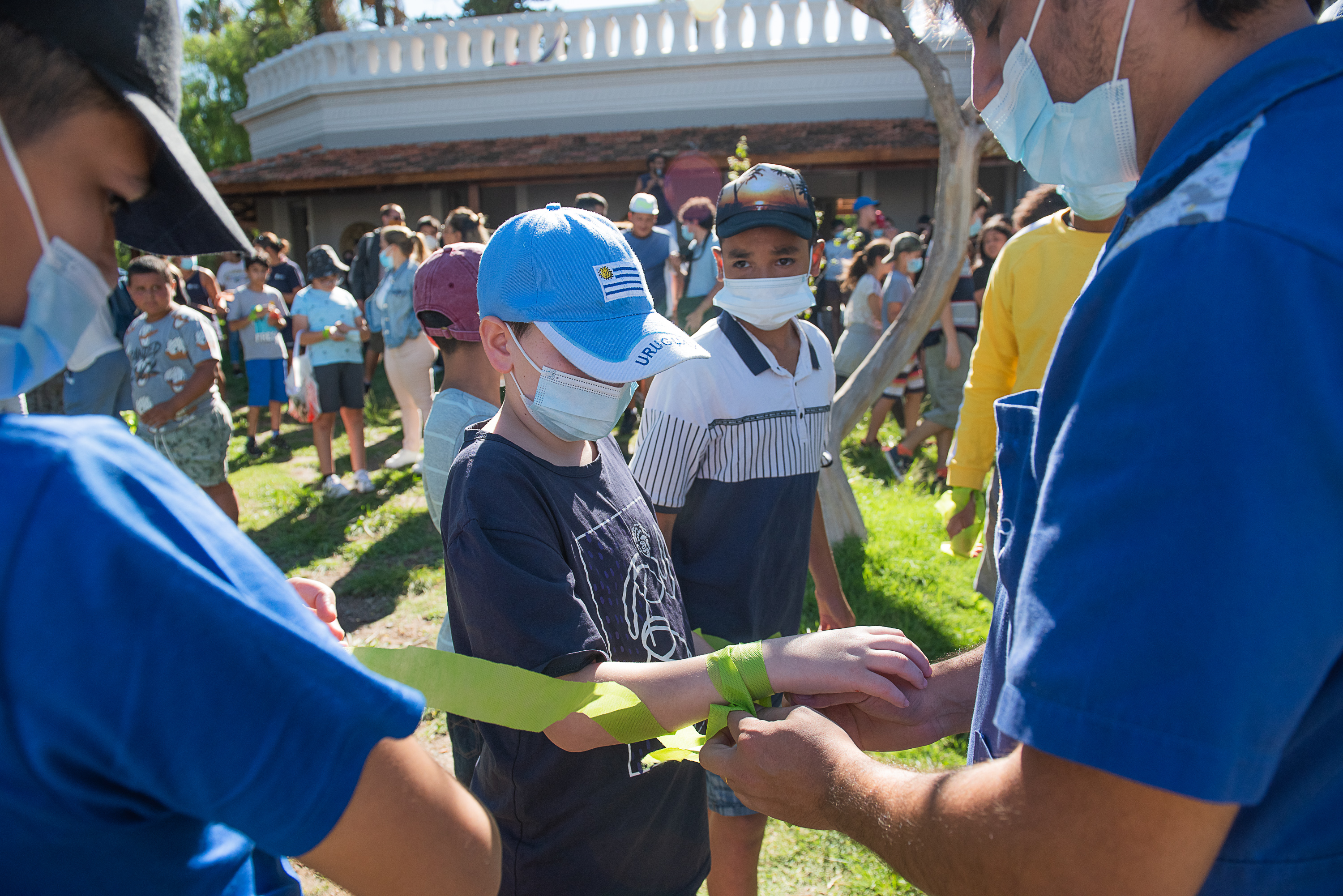 Cierre de actividades de verano del programa de atención a personas con discapacidad en el parque de la Amistad