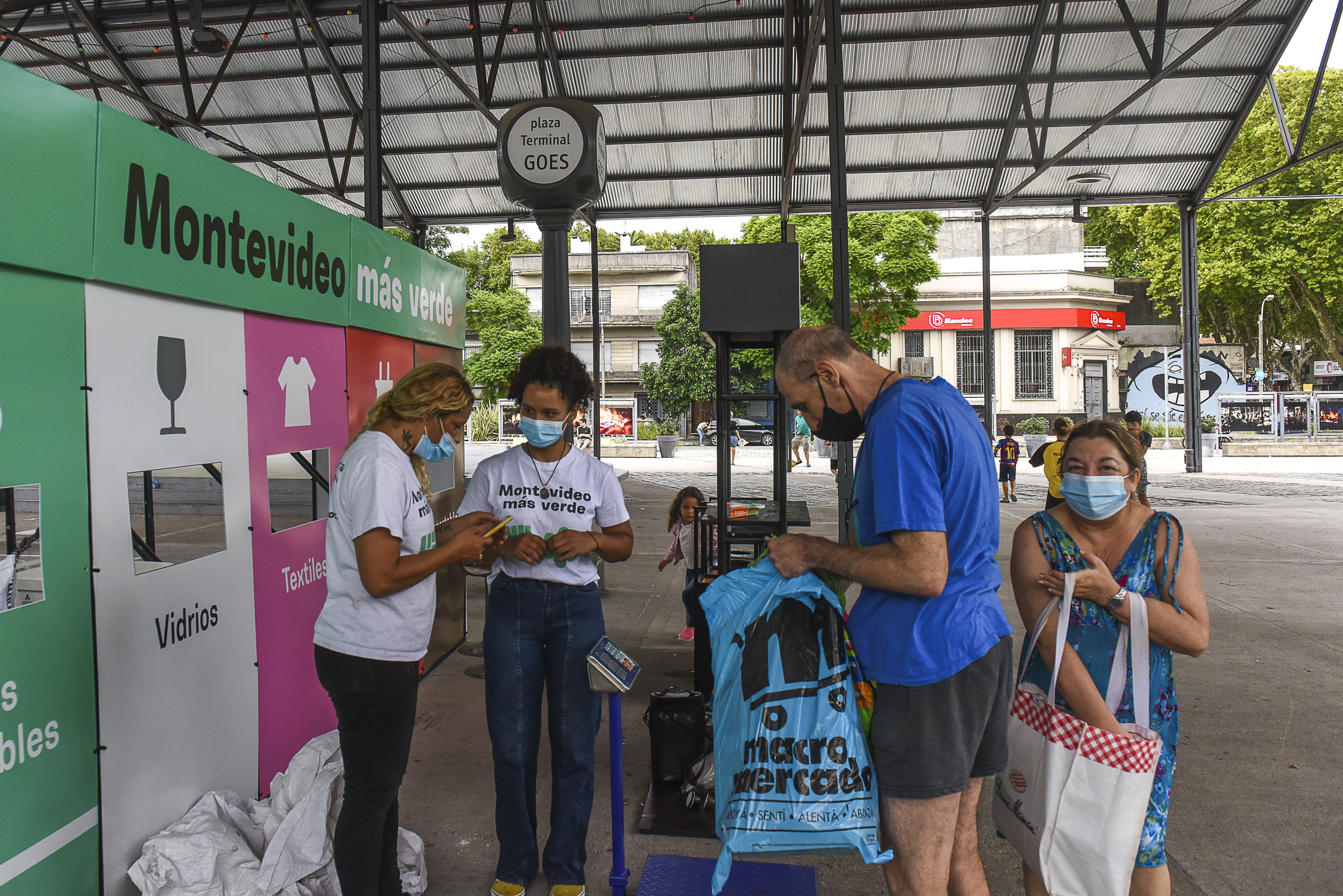 Ecocentro itinerante en la ex terminal Goes