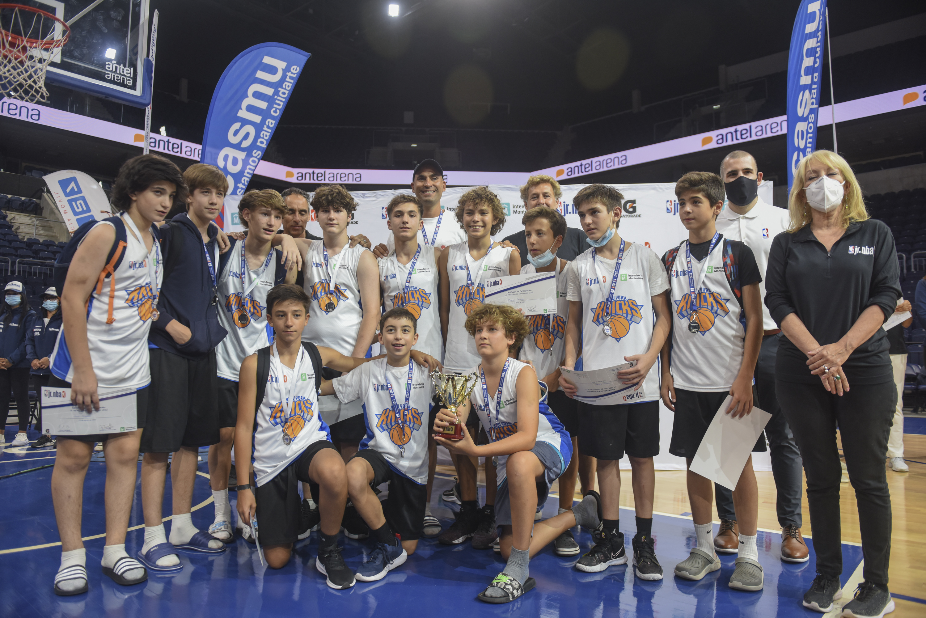 Finales del Torneo Jr. NBA en el Antel Arena 