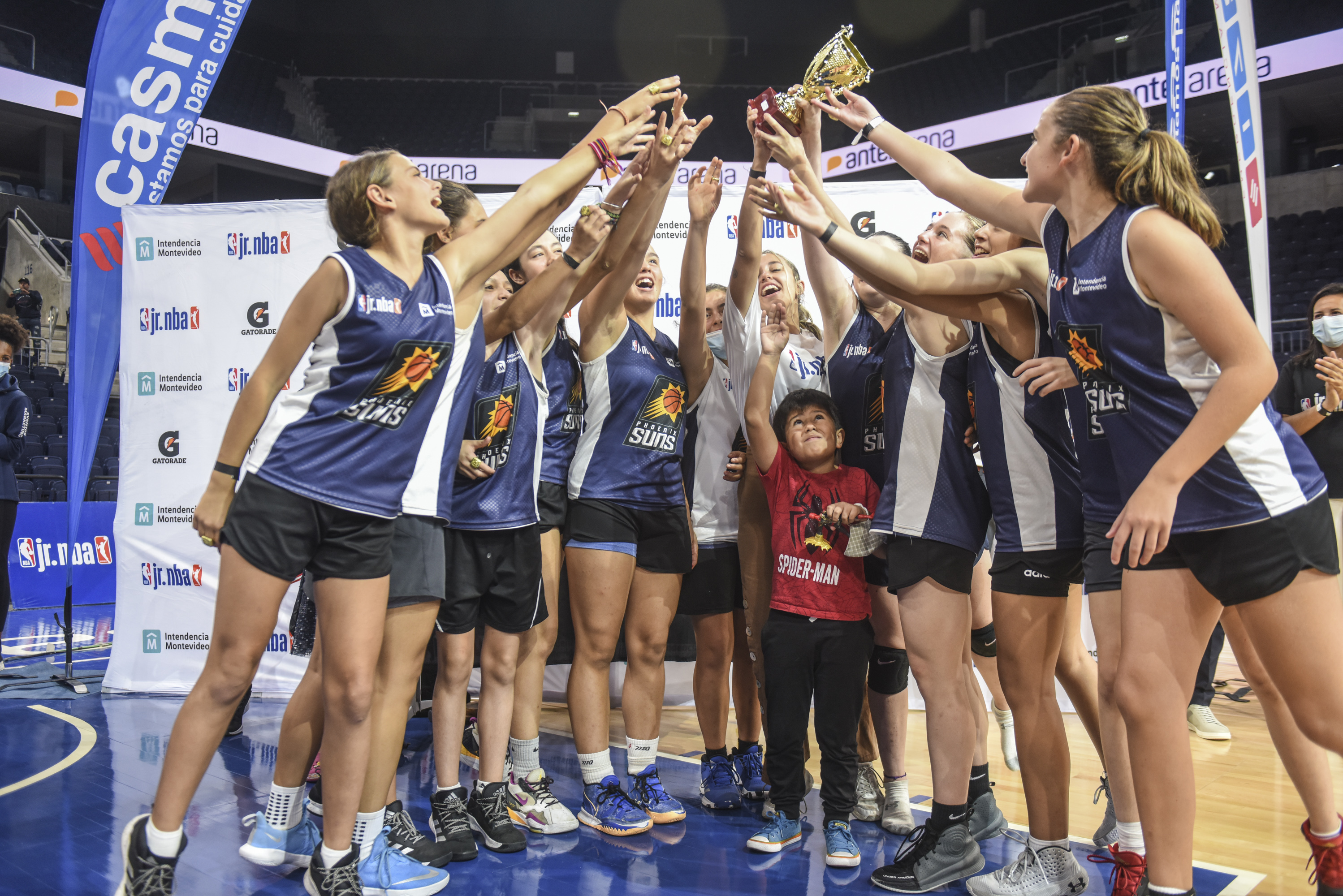 Finales del Torneo Jr. NBA en el Antel Arena 