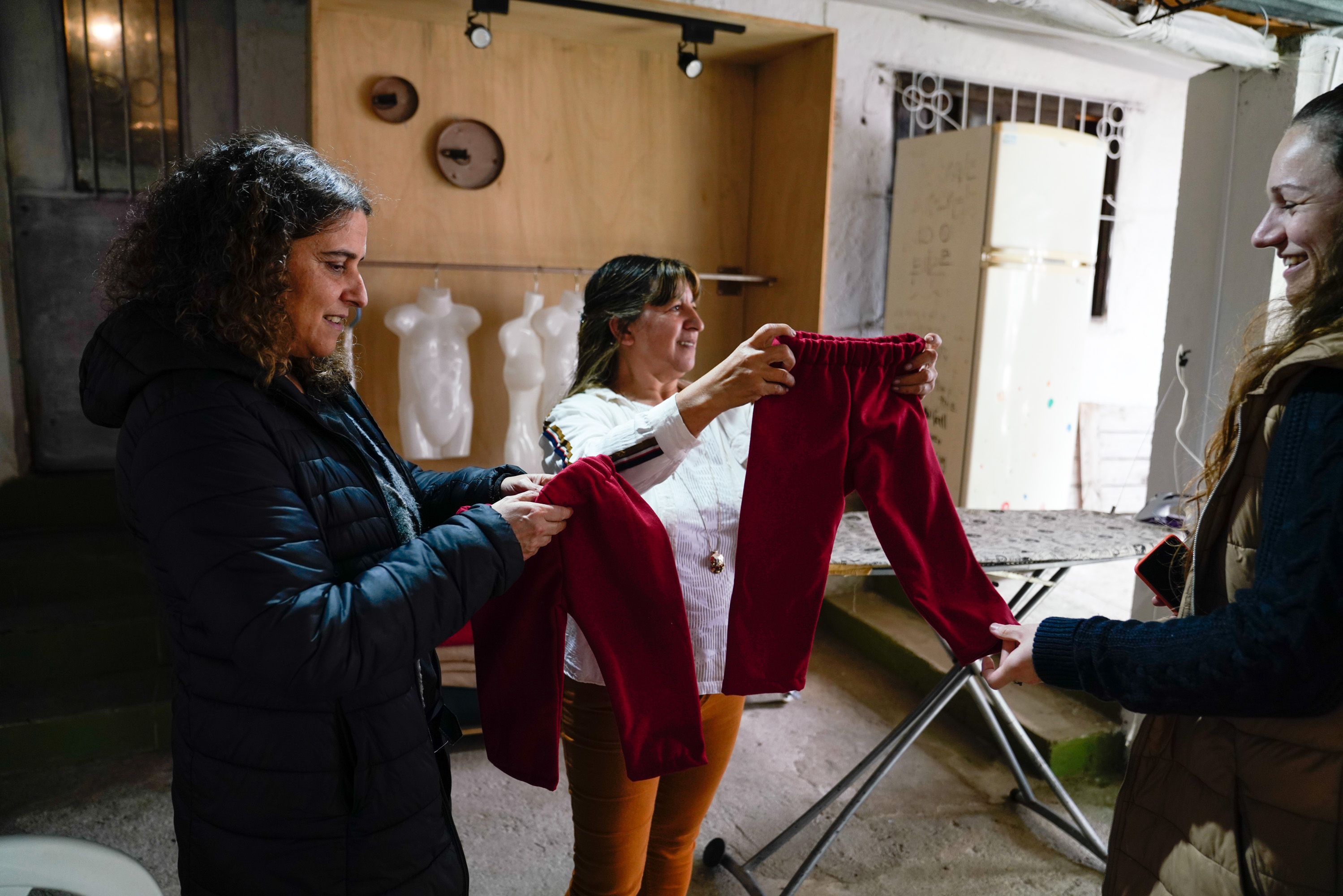 Inauguración de proyecto textil en el marco del Fondo Por Más