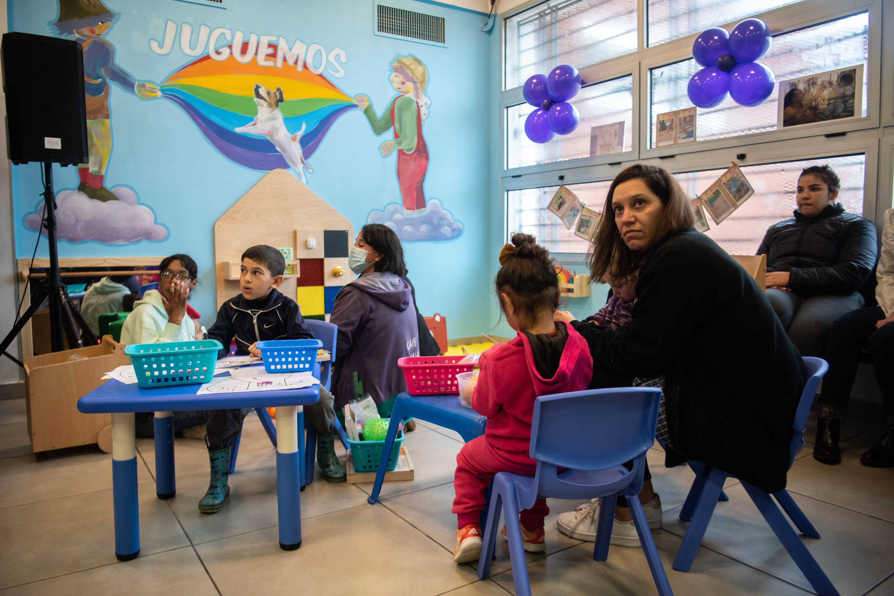 Inauguración de sala de espera infantil lúdica en la policlínica Casavalle